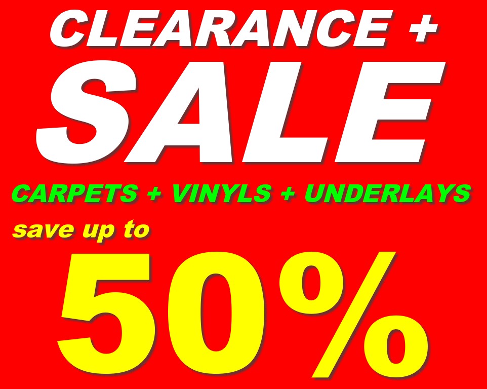 Clearance Carpet - Vinyl - Underlay Image